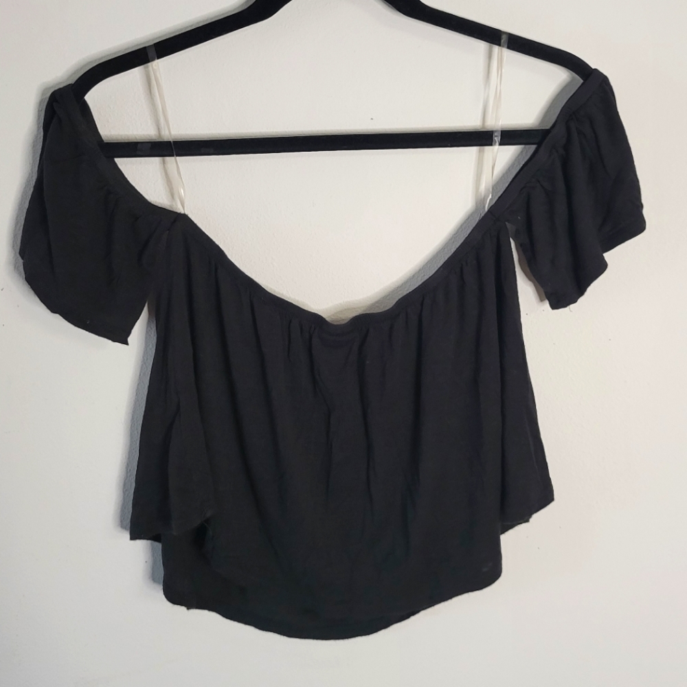 Black Crop Top